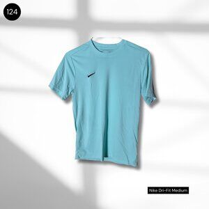 Nike Dri-Fit Tee in Sky Blue
